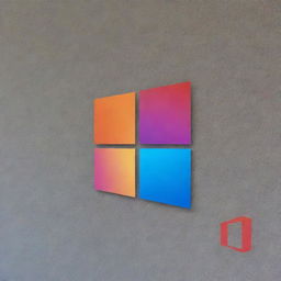 An eye-catching advertisement promoting the installation of Windows 11 with an appealing background theme related to technology