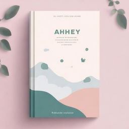 Create a book cover for an e-book about anxiety