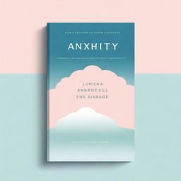 Create a book cover for an e-book about anxiety