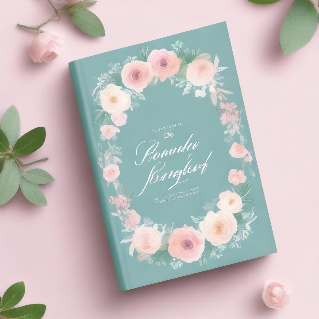 A beautiful book cover for a wedding