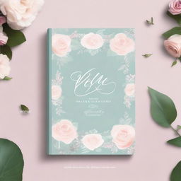 A beautiful book cover for a wedding