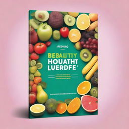 Create an ebook cover for a '5 Step Guide to a Healthy Lifestyle'