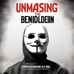 Create a book cover for a dystopian story titled 'Unmasking the Forbidden'