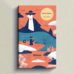 Create a captivating book cover with an intriguing design that draws readers in