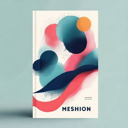 A captivating book cover design featuring an intriguing illustration or abstract art