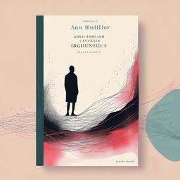 A captivating book cover design featuring an intriguing illustration or abstract art