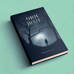 Create a book cover design featuring an intriguing and mysterious scene