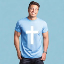 Design a t-shirt for a Christian men's fellowship