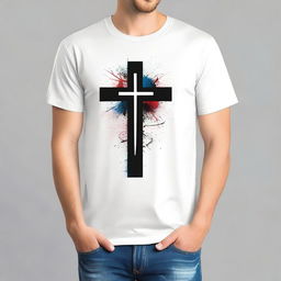 A t-shirt design for Christian men without the cross symbol