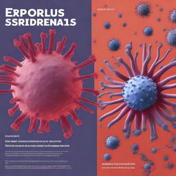 A detailed book cover about protocols for epidemic response and cleanup, featuring an image of the coronavirus