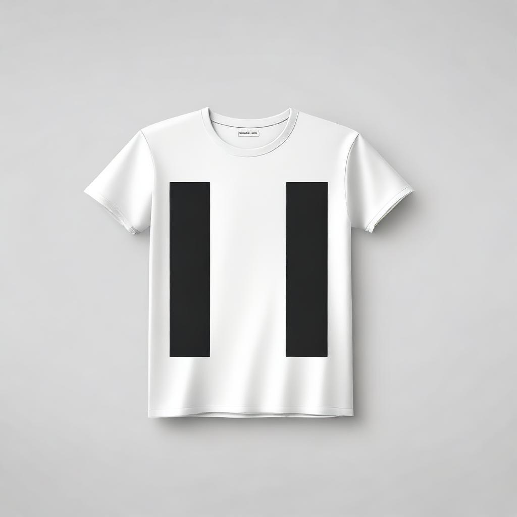 A stylish and simple men's t-shirt design
