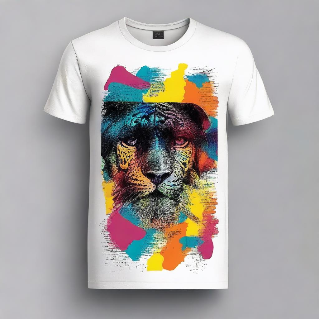 Create a cool and stylish design for a men's t-shirt