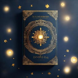 A captivating book cover for a divine book