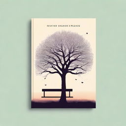 A cover for a poetry book that explores themes of loneliness and hope