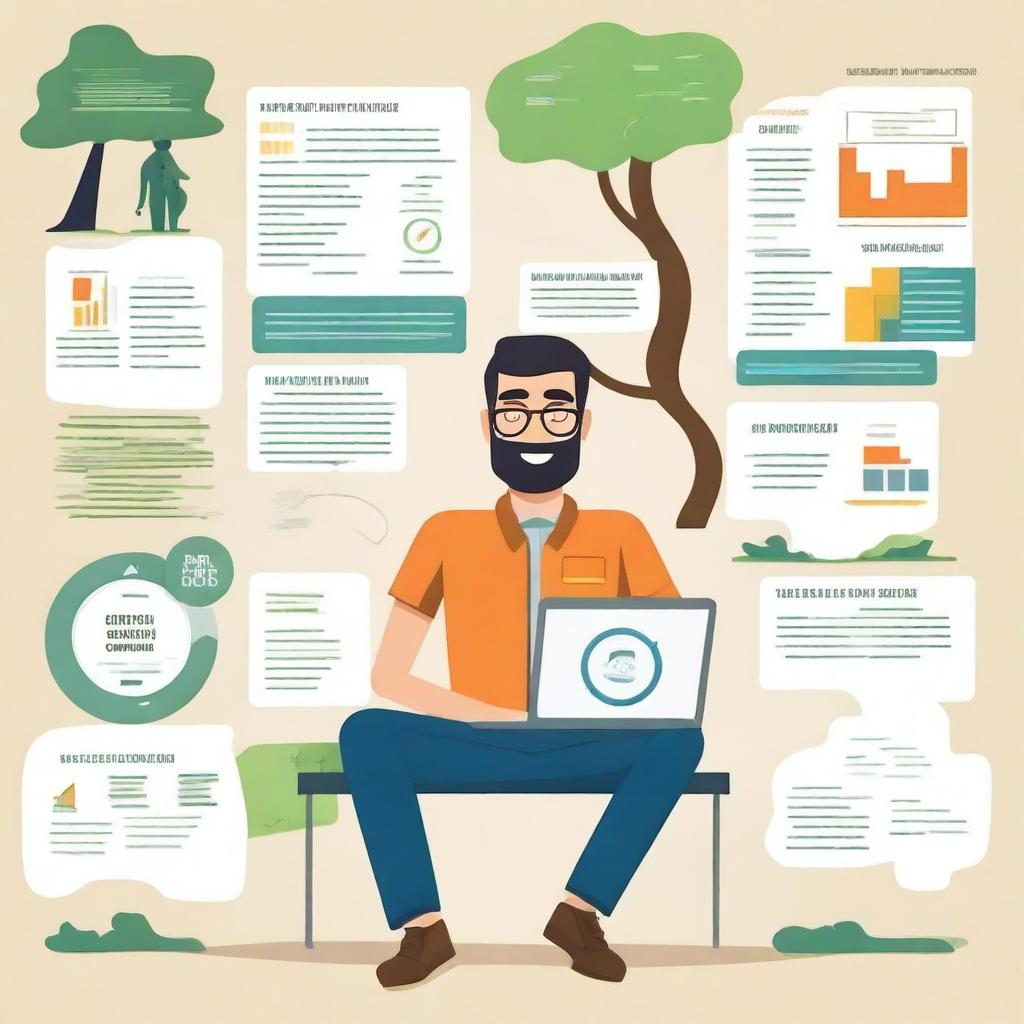 Create an image for a new user guide for an ERP system