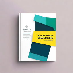 Create a book cover for a book titled 'Débuter en Entrepreneuriat'