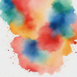 A vibrant watercolor animation