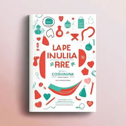 Create an ebook cover with the text 'Guia de consulta de Pré Natal para Enfermeiro'