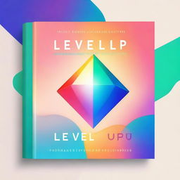 Create a book cover titled 'Level Up: 11 Gems To Boost Your Relationships' by Sascha Moore