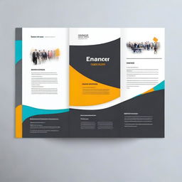 Create a professional cover page for a PowerPoint presentation