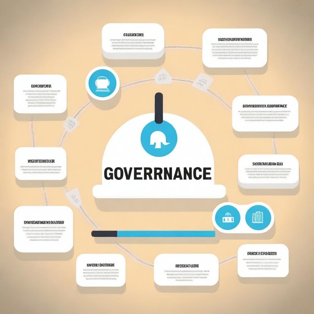 Create an image that visually represents the concept of 'Governance'