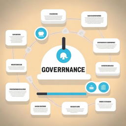 Create an image that visually represents the concept of 'Governance'