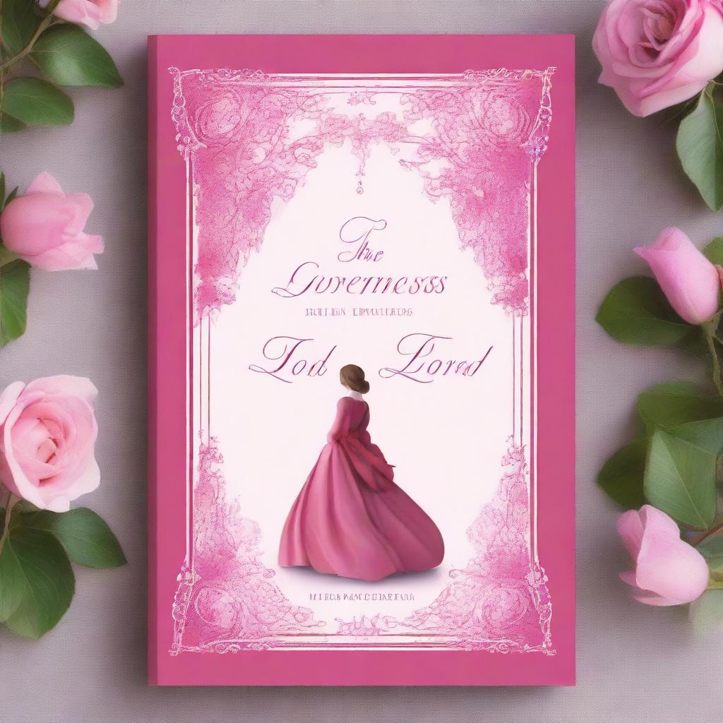 Create a Kindle book cover for 'The Governess and the Lord', a series by Leah Dooling