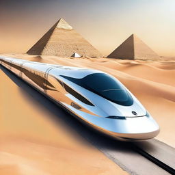 A submittal cover for a high-speed train project in Egypt