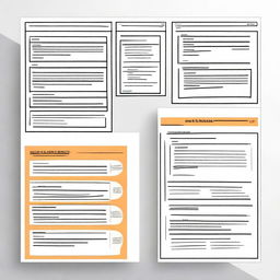 Create three wireframes that propose solutions for governance problems related to job creation