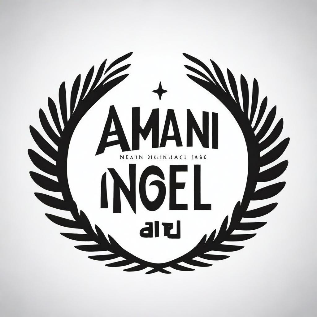 Create a film logo for 'Ah'Mani Noel: The Movie X'