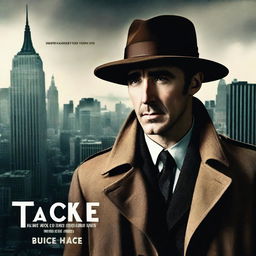 A detective movie poster featuring Lee Pace in the main role