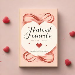 A very simple romance book cover with no people on the front