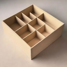 Design a box with a height of 5 cm, a width of 25 cm, and a depth of 25 cm