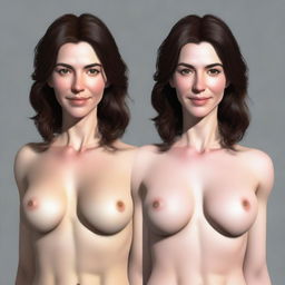 A full-body image of a woman named Kate