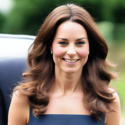 A full-body image of Kate Middleton