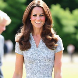 A full-body image of Kate Middleton