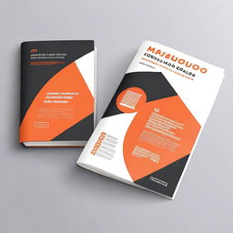 Create a cover for an ebook titled 'Marketing fácil e sem custos para seu negócio'