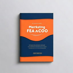 Create a cover for an ebook titled 'Marketing fácil e sem custos para seu negócio'