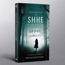 Create a suspenseful book cover for a novel titled 'Sophie Langley'