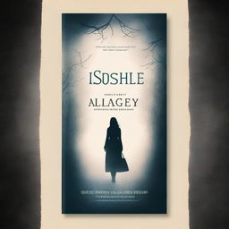 Create a suspenseful book cover for a novel titled 'Sophie Langley'