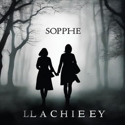 Create a suspenseful book cover for a novel titled 'Sophie Langley'