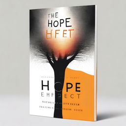 A professional book cover design with the title 'The Hope Effect' by Nathaniel J Thomas