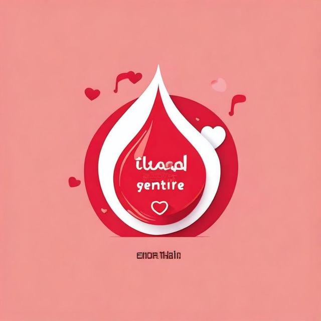 Create a design for a blood donation campaign