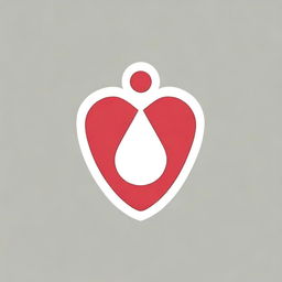 Design a logo for a blood donation campaign