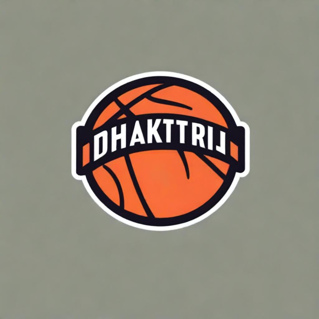 Design a logo for a basketball team