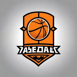 Design a logo for a basketball team