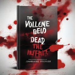 Design a hauntingly beautiful book cover for 'The Violence Behind The Dead