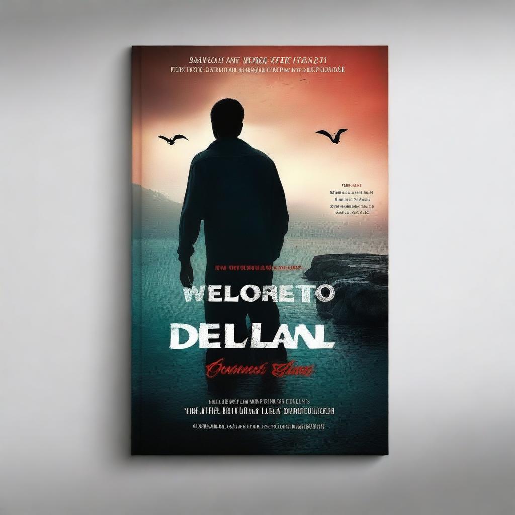 Create a book cover for a novel titled 'Welcome to Devil's Island'