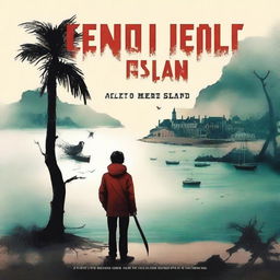 Create a book cover for a novel titled 'Welcome to Devil's Island'