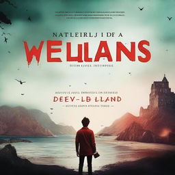 Create a book cover for a novel titled 'Welcome to Devil's Island'